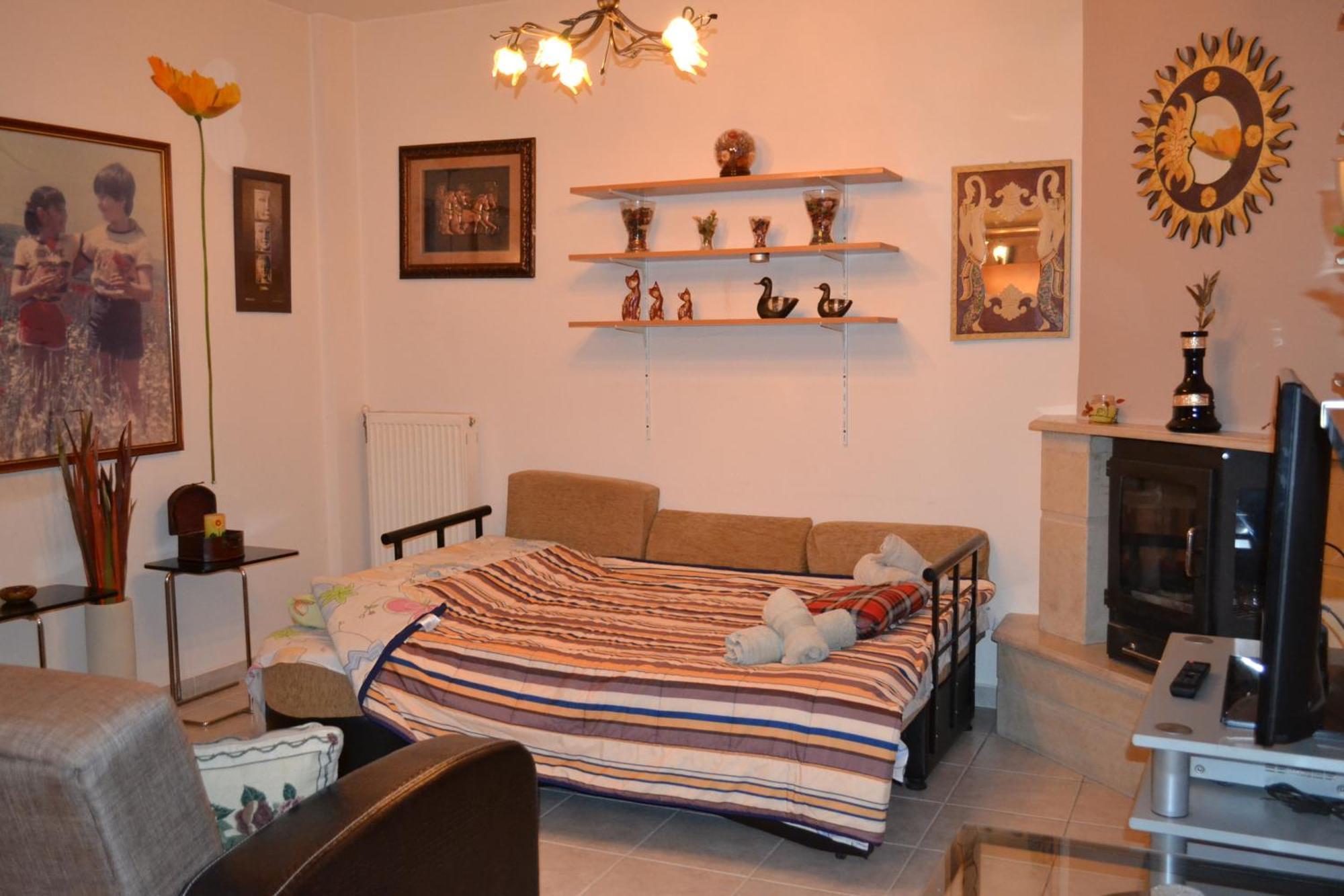Vasiliki'S Cosy House Apartment Nea Michaniona Bagian luar foto