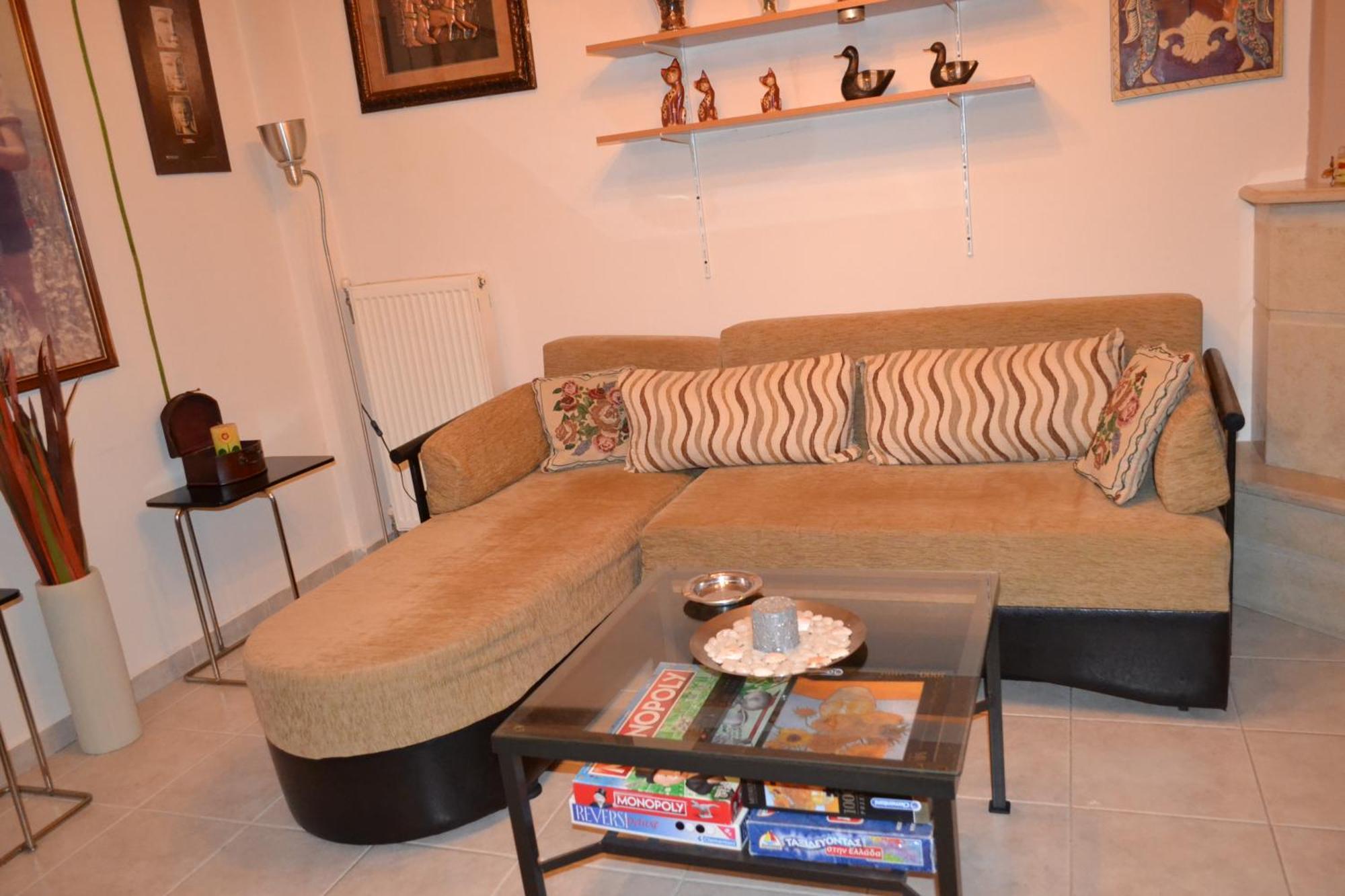 Vasiliki'S Cosy House Apartment Nea Michaniona Bagian luar foto
