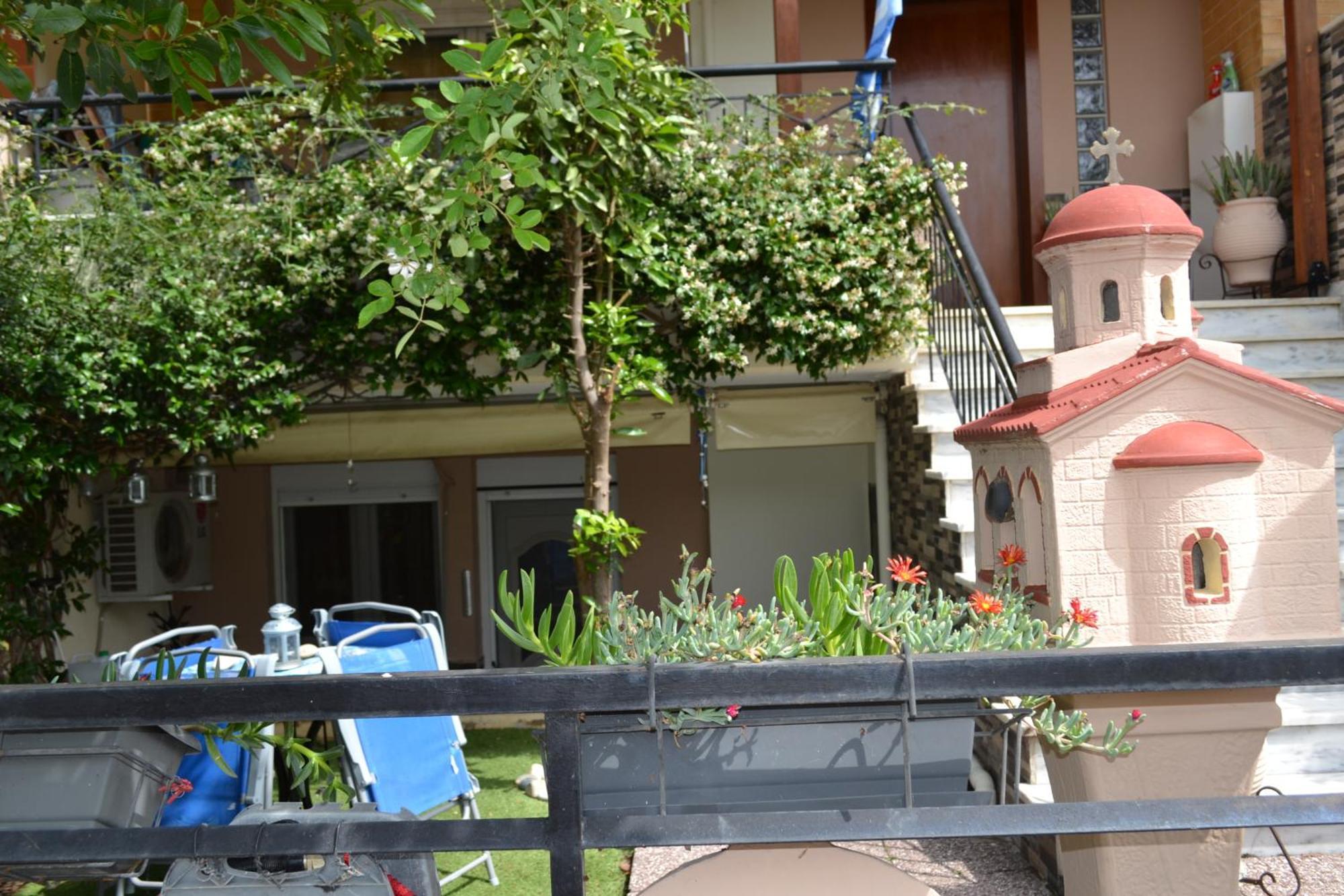 Vasiliki'S Cosy House Apartment Nea Michaniona Bagian luar foto
