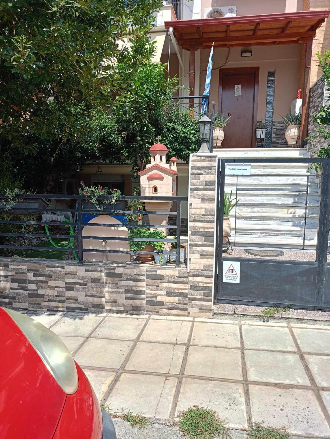 Vasiliki'S Cosy House Apartment Nea Michaniona Bagian luar foto